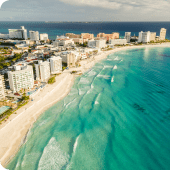 Traslado desde Aeropuerto de Cancún Cancún Zona Hotelera